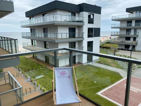 Apartament Szafirowy Gardenia Dziwnow Z Widokiem Na Morze Exteriör bild